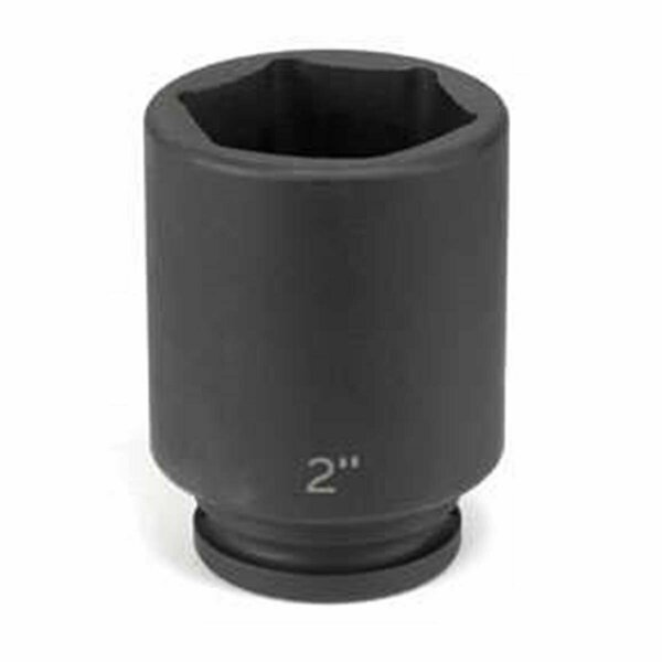 Protectionpro Grey Pneumatic  Deep Impact Socket - Grey - 0.75 Drive x 2.56 in. PR3595257